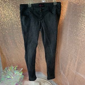 Leopard Print Skinny Jeans